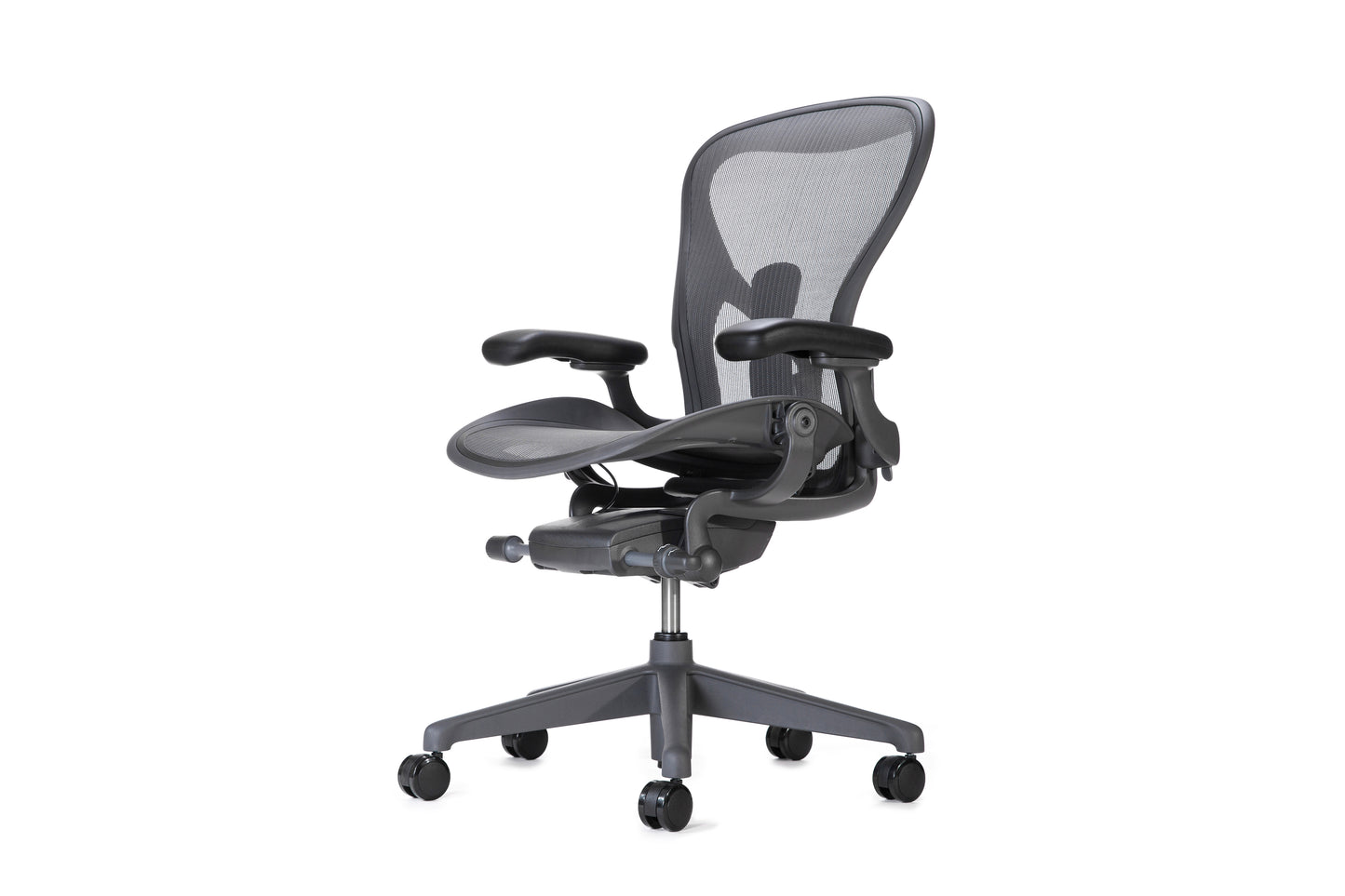 Herman Miller Aeron Chair - Graphite (12 Year Warranty)