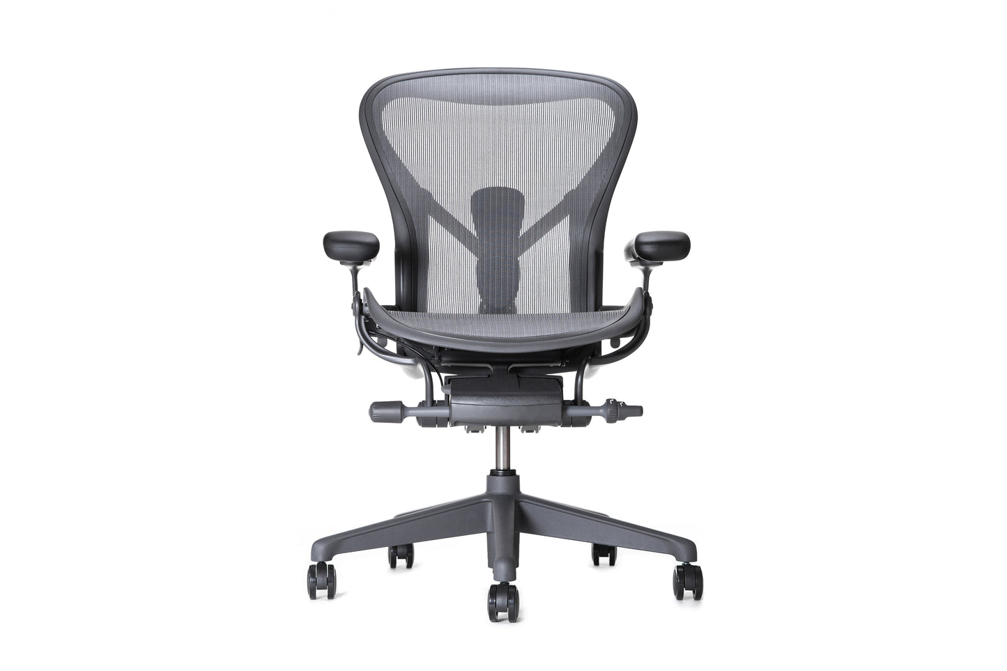 Herman Miller Aeron Chair - Graphite (12 Year Warranty)
