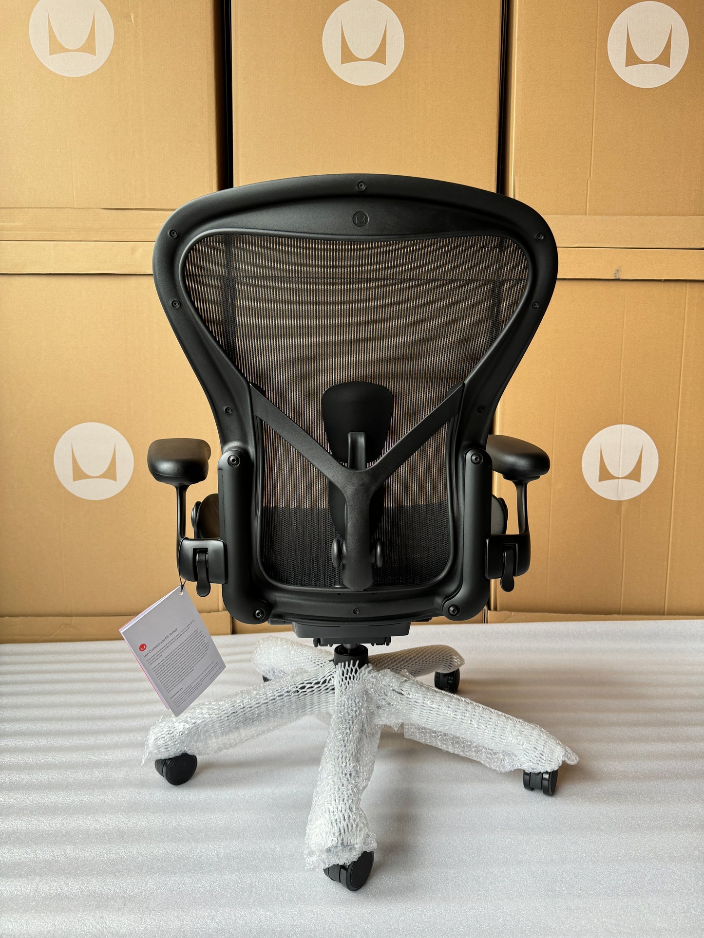Herman Miller Aeron Chair - Onyx (12 Year Warranty)