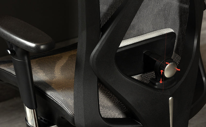 Adjusting the Sihoo M57 lumbar support