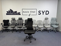 Herman Miller Embody Gaming Chair in Black – front view in Aussie Chair Sydney showroom