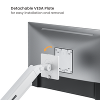 Aussie Chair Dual Screen Monitor Arm