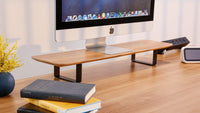 9am Desk Storage Rack Monitor Riser — workspace