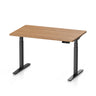 Walnut Brown Top + Black Leg