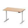 Oak Top + White Leg