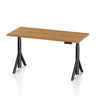 Walnut Brown Top + Black Leg