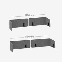9am Robin Series Acoustic Privacy Panel — dimensions