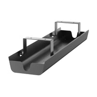 9am Under Desk Cable Management Tray — Black