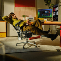 HBADA E3 Pro reclined in a home office