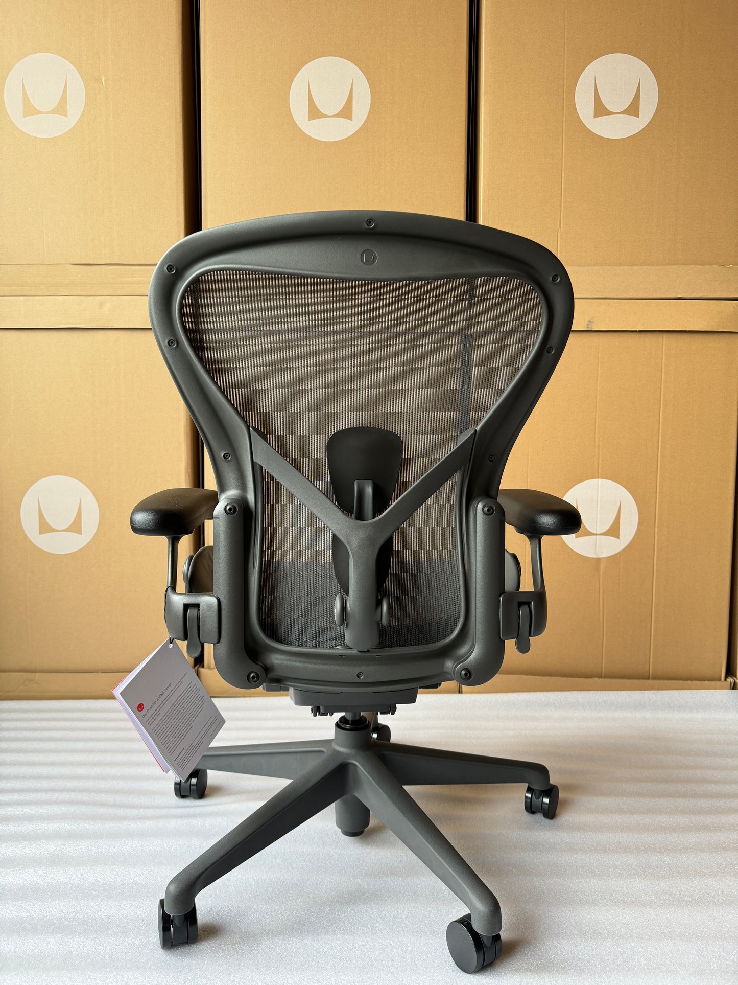 Herman Miller Aeron Chair - Graphite (1 Year Warrranty)