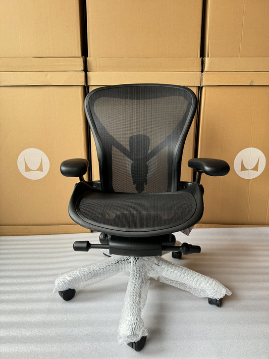 Herman Miller Aeron Chair - Onyx (1 Year Warranty)