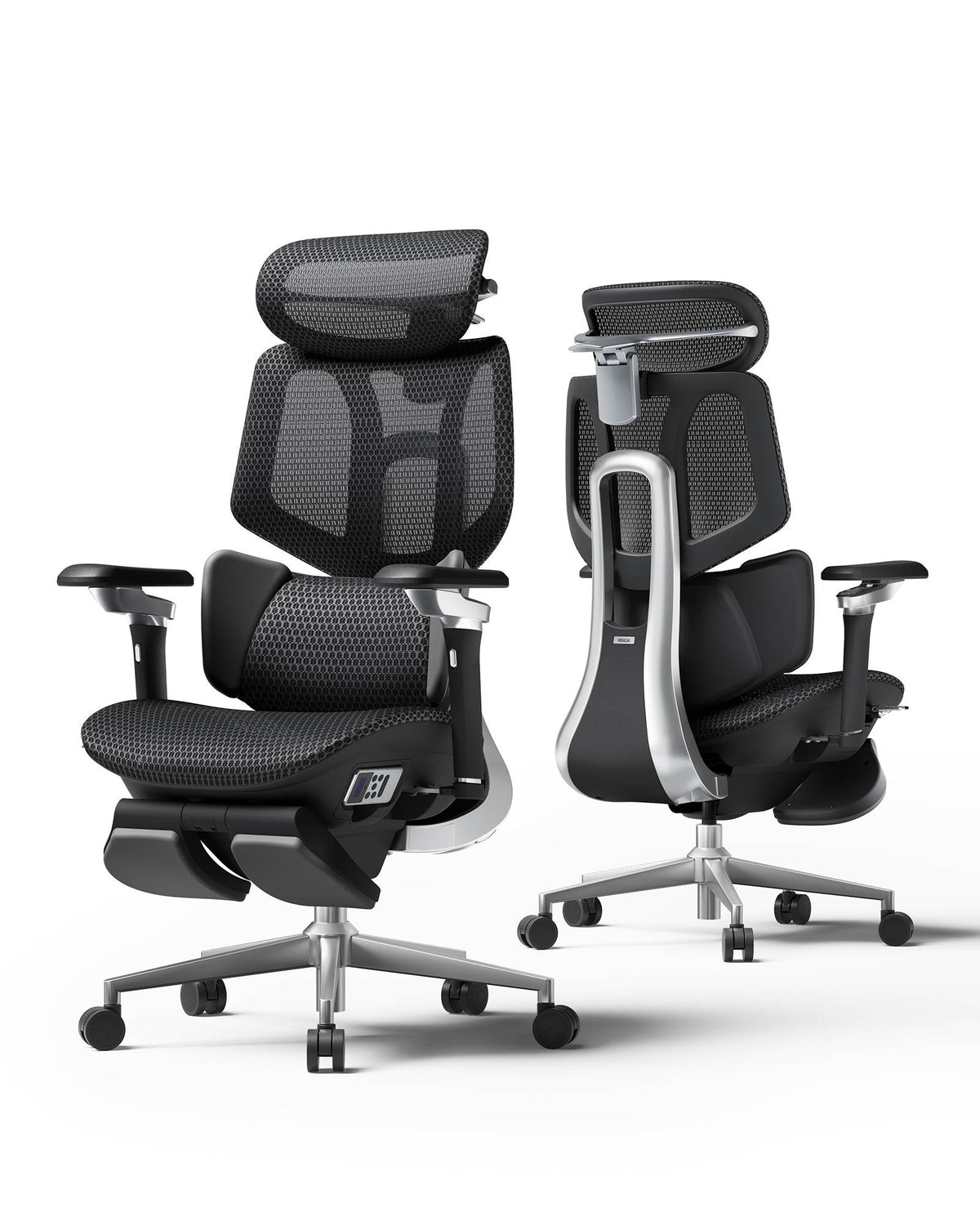 HBADA X7 in Black and Grey side by side