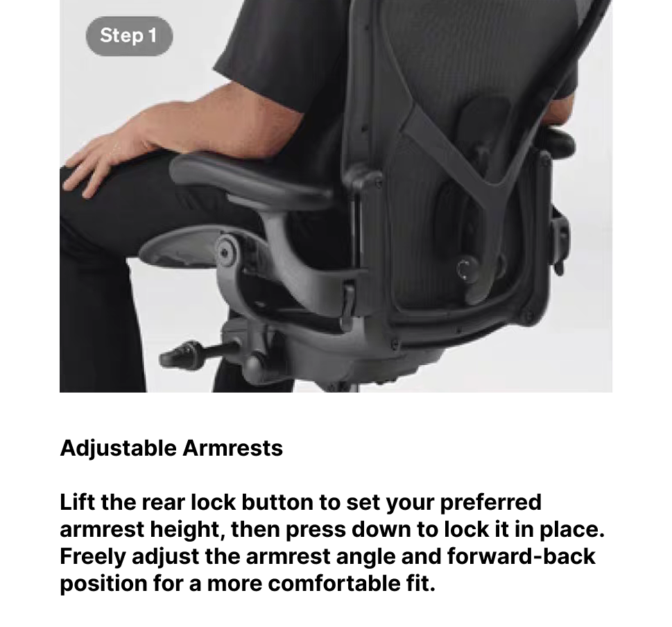 Herman Miller Aeron Chair — feature 7