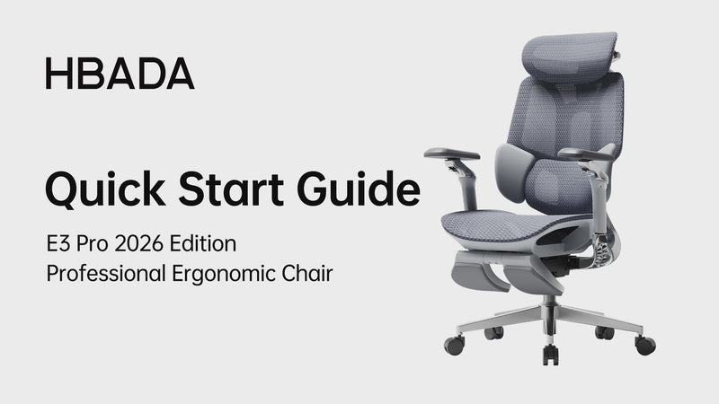HBADA E3 Pro 2026 Edition Quick Start Guide video title card