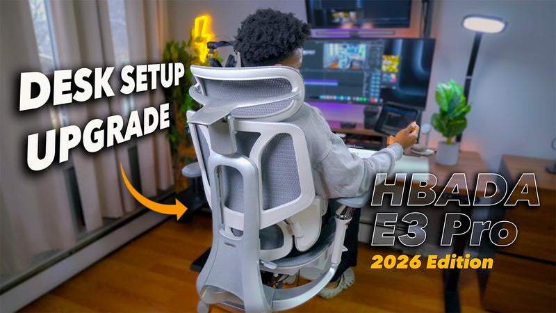 The Desk Setup Upgrade I Needed! HBADA E3 Pro 2026 — BeebNG on YouTube