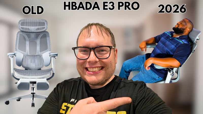 HBADA E3 2026: Avoid Desk Fatigue With Maximum Adjustability — Jeff Springer on YouTube