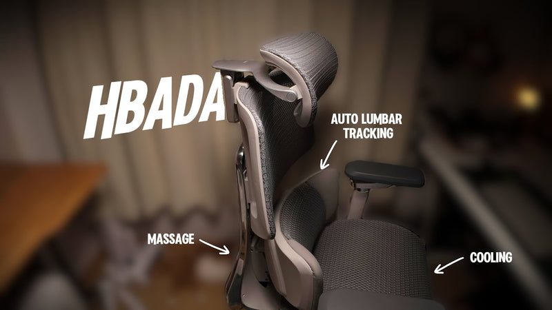Why You Should Upgrade to the HBADA X7 Smart Ergonomic Chair? — Chan's Tech Review on YouTube