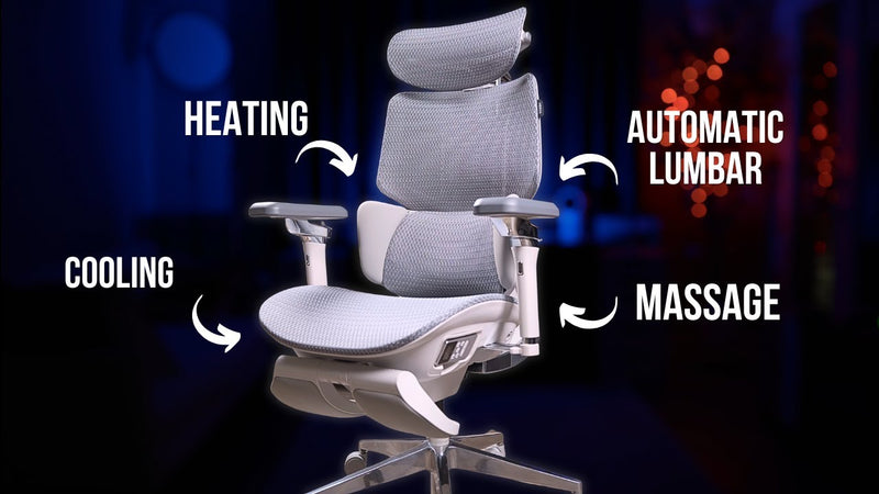 This is the Most High-Tech Office Chair I've Ever Used | Hbada X7 Review — Dan Hoang - Sleek Setups on YouTube