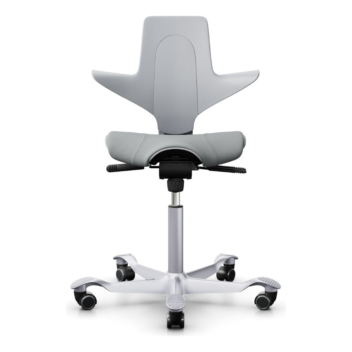 HÅG Capisco Puls 8020 Light Grey with silver base