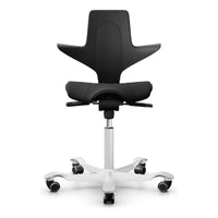 HÅG Capisco Puls 8020 Black with white base