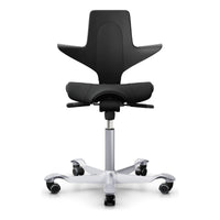 HÅG Capisco Puls 8020 Black with silver base