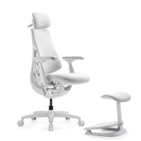 LiberNovo Omni Gen in Glacier with the LiberNovo footrest (Standard Bundle)