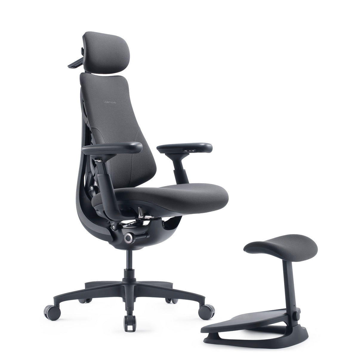 LiberNovo Omni Gen in Graphite with the LiberNovo footrest (Standard Bundle)
