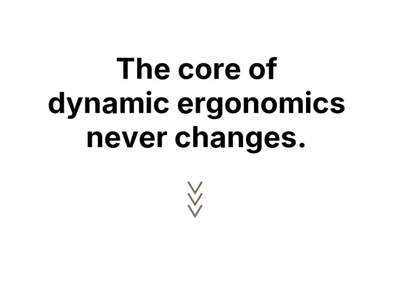 LiberNovo Omni Gen intro headline: the core of dynamic ergonomics never changes