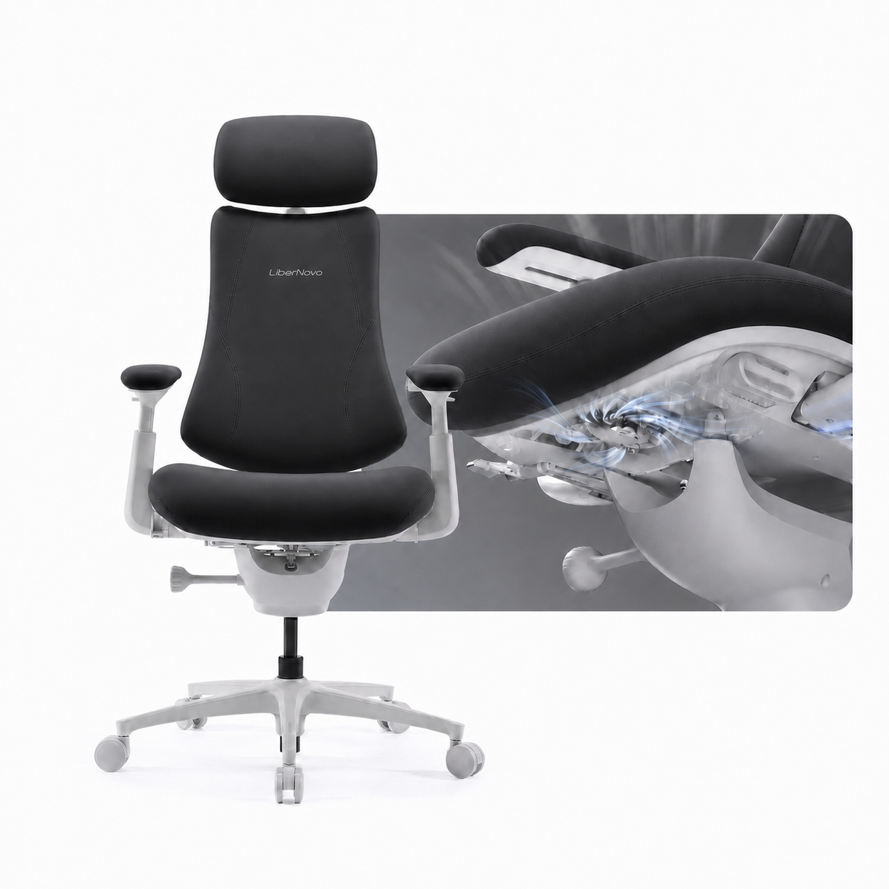LiberNovo Omni Pro Smart Dynamic Ergonomic Chair