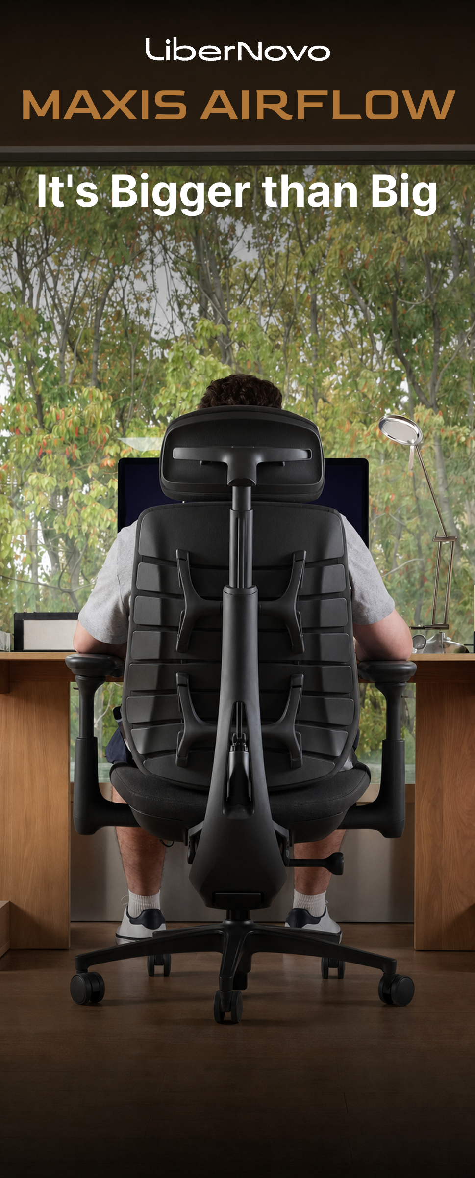 LiberNovo Maxis Dynamic Ergonomic Chair - Maxis Airflow — feature 1
