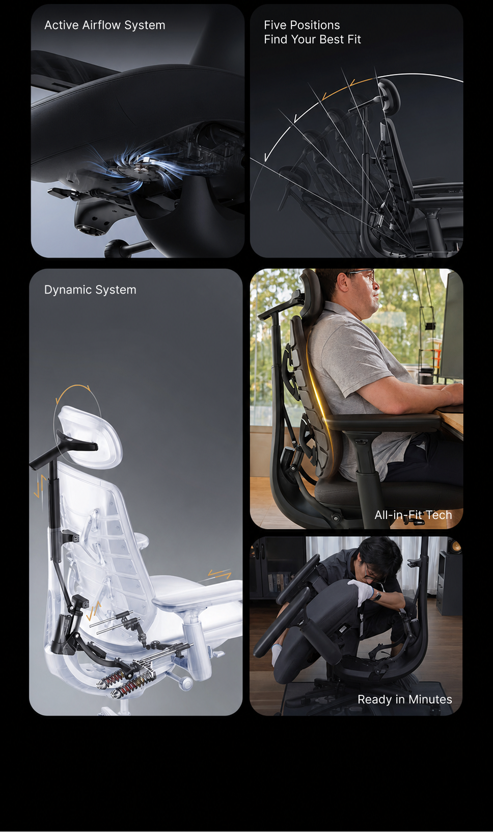 LiberNovo Maxis Dynamic Ergonomic Chair - Maxis Airflow — feature 3