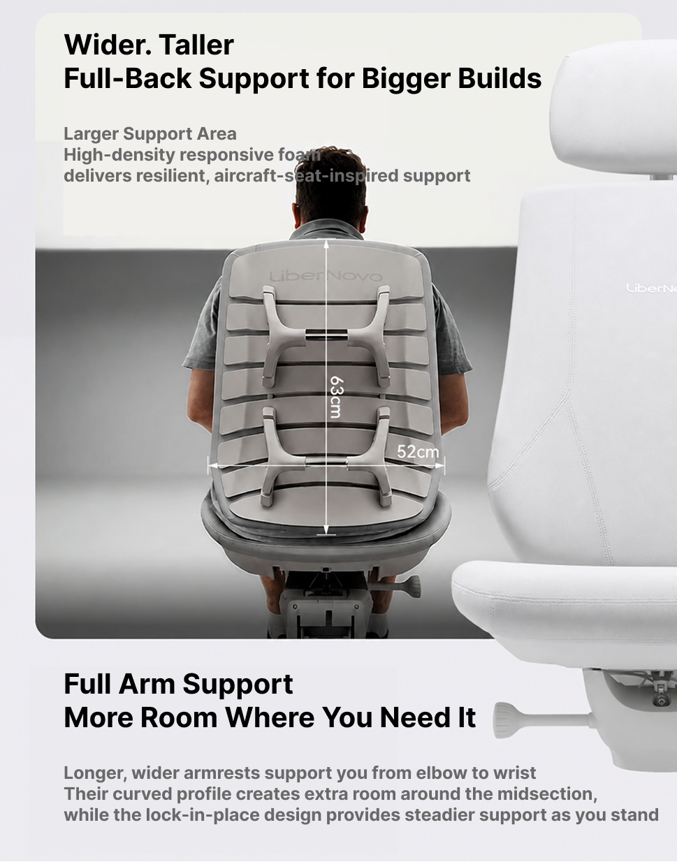 LiberNovo Maxis Dynamic Ergonomic Chair - Maxis Airflow — feature 11