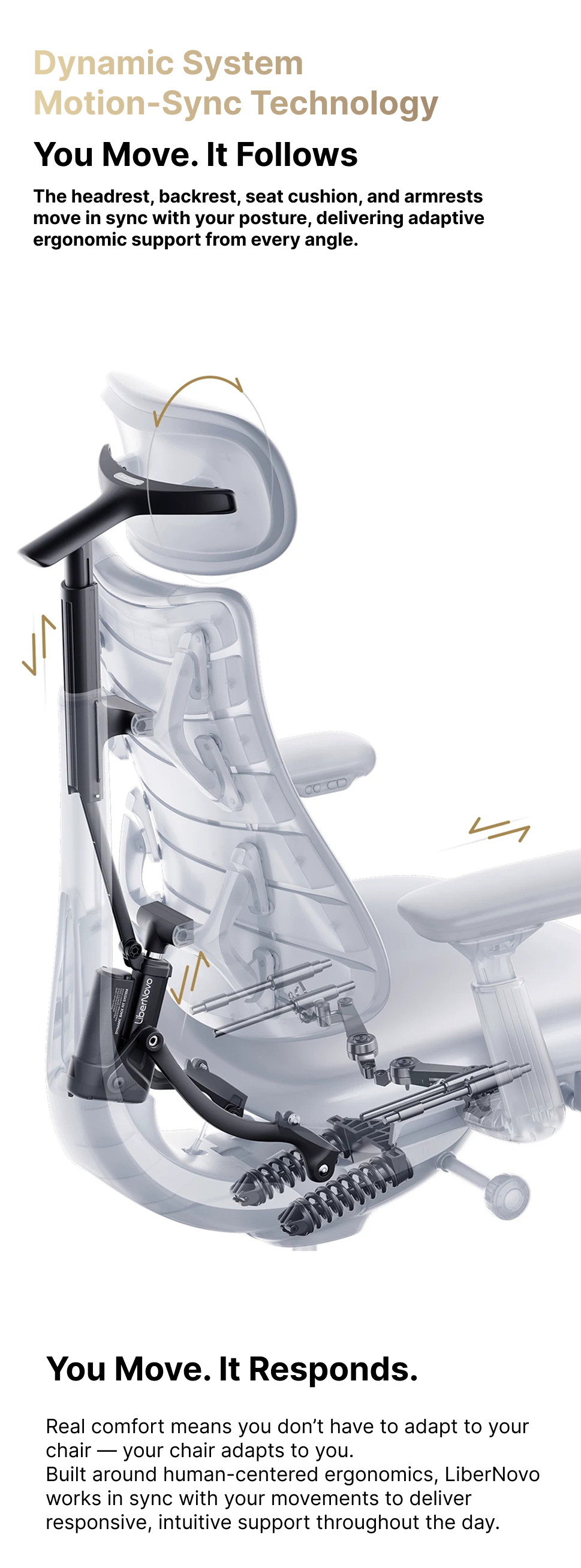 LiberNovo Omni Dynamic Ergonomic Chair — feature 11