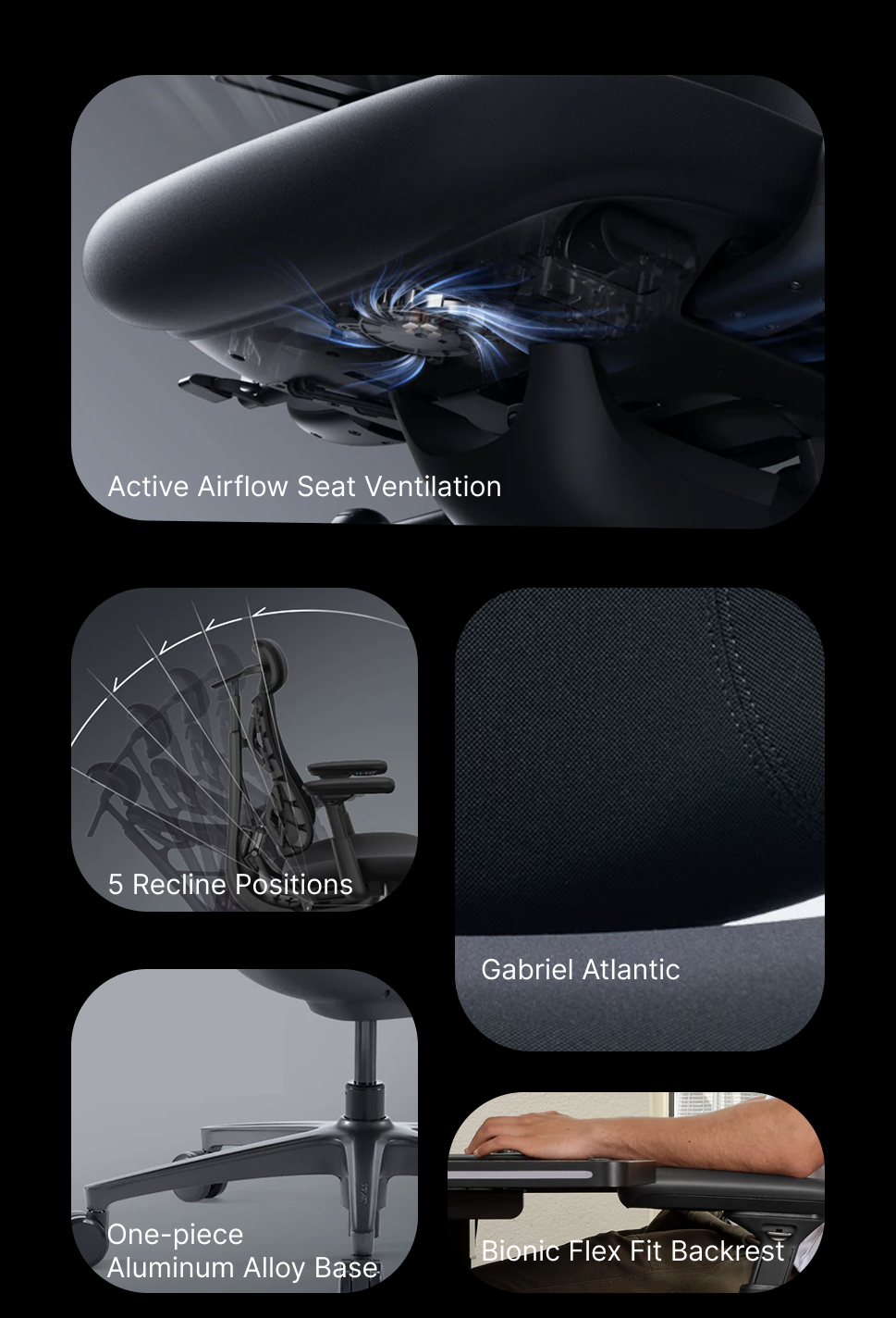 LiberNovo Omni Pro Dynamic Ergonomic Chair — feature 2