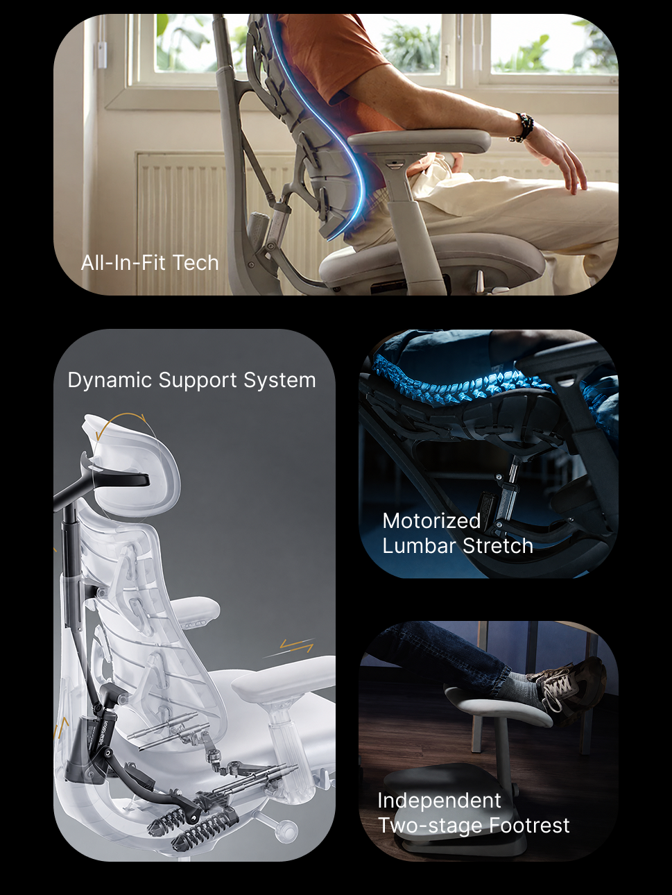 LiberNovo Omni Pro Dynamic Ergonomic Chair — feature 3