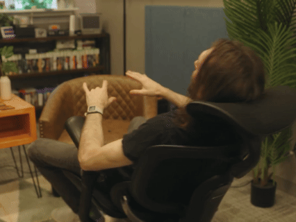 WULFFDEN sitting in the DORO-C300 Pro V2